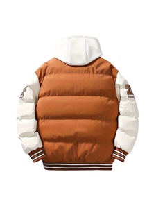 Blousons matelassés tendance pour hommes, logo personnalisé, blousons d'hiver pour hommes, blousons à bulles personnalisés de haute qualité pour hommes - Product Image 2