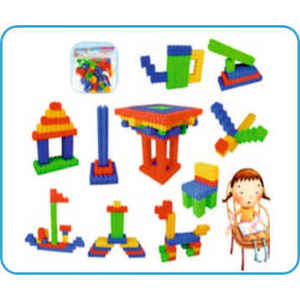 Jouet de construction en plastique LFT 28A, jouets éducatifs pour enfants - Product Image 1