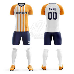 Conjunto de Uniforme de Fútbol al por Mayor, Equipación Deportiva de Poliéster con Tela de Control de Humedad - Product Image 6