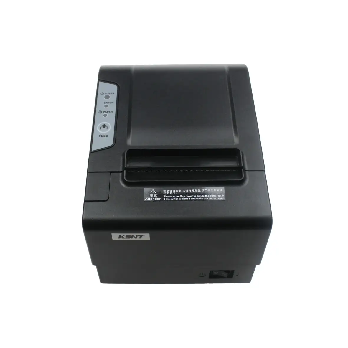 Cashino CSN-80V 80 mm Desktop-POS Thermoabnahme-Drucker USB-Schnittstelle mit Multi-Schnittstelle für Supermarkt Barcode-Druck