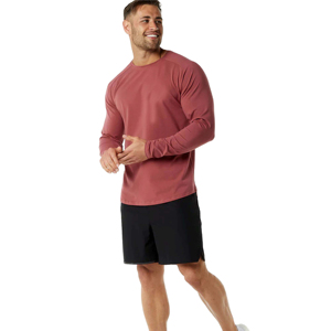 T-shirts à manches longues pour hommes, style décontracté, service OEM, col rond, manches longues, jersey 100% coton de qualité supérieure - Product Image 1