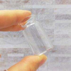 Vase miniature en verre à large ouverture, artisanat pour la décoration de la maison - Product Image 2