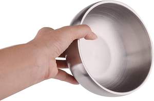 ถ้วยไอศกรีมสแตนเลสสองชั้นเก็บความร้อนความเย็น ขนาด 28 ออนซ์ สำหรับอาหารร้อนและเย็น ซีเรียล ซุป ดีไซน์เก็บอุณหภูมิได้ดี ทนทาน - Product Image 5