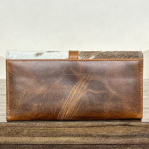Factory OEM Women's New Genuine Cowhide Leather <b>Wallet</b> RFID Blocking Large Capacity Custom <b>Wallets</b> Purse Multi-Card Money Clutch - Product Image 5