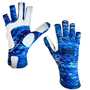 Guantes de Pesca Sublimados de Poliéster para Hombre y Mujer, de Primera Calidad, Personalizados, Impermeables, con Logotipo y Talla Personalizables - Product Image 1