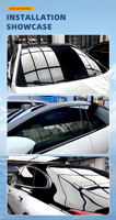 Kaca Film Mobil Anti Gores Bahan PET dengan Perlindungan UV Self Healing, Pemblokiran IR, Perlindungan Privasi, Ketebalan 2 Mil (Roll)
