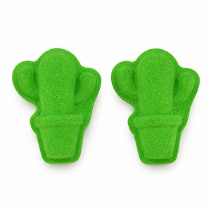 Bombas de Baño con Forma de Cactus, Naturales y Hechas a Mano, Diseño Personalizado y Lindo, Calidad de Exportación OEM - Product Image 1