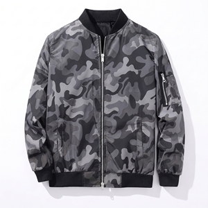 Chaqueta Bomber Corta Vintage de Fabricante, Chaqueta de Nailon para Hombre de Alta Calidad, Logotipo Personalizado Bordado, Chaqueta de Moda Masculina - Product Image 1