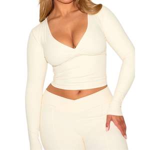 เสื้อกล้ามโยคะไร้ตะเข็บสำหรับผู้หญิง แบบสั่งทำขายส่ง สายเดี่ยว ไร้แขน ระบายอากาศได้ดี เหมาะสำหรับออกกำลังกาย วิ่ง และเล่นกีฬา - Product Image 2