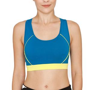 Soutien-gorge de sport pour femme en polyester et élasthanne, fabrication économique, sublimation, vêtements de fitness, grande taille, séchage rapide, maintien élevé - Product Image 1