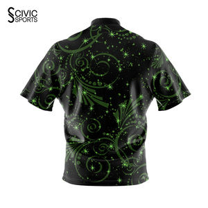 Bowling Jerseys Custom Printed Bowling <b>Apparel</b> Supplier Bowling Jerseys Breathable Performance Wear Manufacturer - Product Image 2