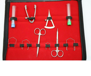 Juego de 32 Instrumentos Quirúrgicos Oftálmicos de Alta Precisión para Cirugía de Cataratas, Kit de Instrumentos Quirúrgicos Oftálmicos de Acero Inoxidable Duradero - Product Image 5