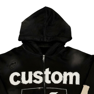 Wholesale <b>Cheap</b> Price Best Design <b>Light</b> Weight New Arrival Men Full Sleeves Men Embroidery Hoodies For Sale - Product Image 3