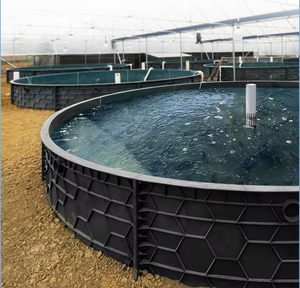 YUTANKRAS Sistema de Acuicultura de Plástico de Alta Resistencia con Diseño Circular de Panal de Abeja de PP de Alta Densidad para Cría de Tilapia - Product Image 3