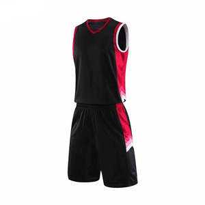 Maillot de basket-ball respirant en mesh pour l'extérieur, style unique de haute qualité, couleur unie - Product Image 2