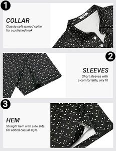 เสื้อเชิ้ตแขนสั้นผ้าฝ้ายคุณภาพสูง 100% ป้องกันรอยยับ สำหรับผู้ชาย รับสั่งพิมพ์ลายและปัก ขายส่ง - Product Image 6