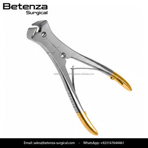 Coupe-câbles orthopédique de haute qualité à double ressort pour broches TC, instrument chirurgical en acier inoxydable - Product Image 2