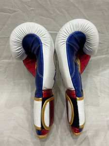 No Boxing No Life Premium Cowhide Leather <b>Hook</b> And Loop Boxing Gloves Adjustable Wrist Strap - Product Image 6