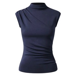 Ropa de calle de alta calidad Sudadera con cuello simulado Sudadera con capucha de gran tamaño bordada personalizada - Product Image 4