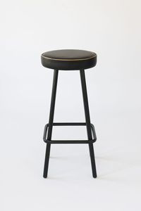 Classic Metal <b>Stool</b> Made From Premium Iron Material With <b>Vintage</b> Finish For Coffee Shop Interior Furniture - Product Image 3