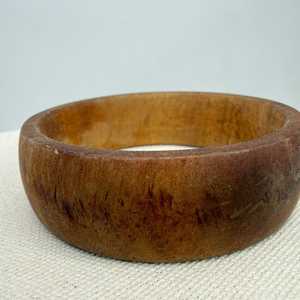 Elegant Handmade <b>Wooden</b> Bracelet Set Featuring Chunky Thin <b>Wooden</b> Bangles Hand Polished Embellishment Contempora Craft Emporium - Product Image 2