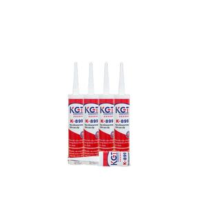 Sellador de Silicona Neutro de Bajo Olor Industrial de Alto Rendimiento y Calidad Premium K 899, Botella de 300 ml, Alta Adhesión para Lechada de Azulejos - Product Image 1