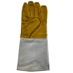 Gants de sauvetage en cuir à manchette courte pour pompiers, gants de protection en cuir pour la lutte contre les incendies, service OEM - Product Image 3