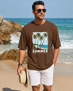 Heavy Weight 100% Cotton Oversized T-<b>Shirt</b> Men 220 Grams Shoulder Custom Printing Hip Hop Plus Size 100% Cotton Blank Boxy Men's - Product Image 2