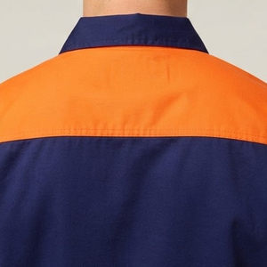 Camisas de Alta Visibilidad con Botones, Hechas con Tela Suave y Transpirable, Certificación CE, Secado Rápido, Impresión por Transferencia Térmica, Personalizables de Alta Calidad - Product Image 4