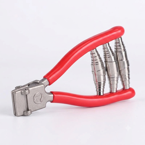 Pince de cordage portable réglable en alliage rouge à 3 ressorts pour raquettes de tennis et de badminton, modèle de démarrage ACC160 - Product Image 4