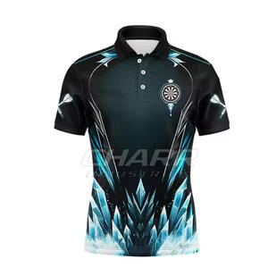 เสื้อโปโลดีไซน์ทันสมัยพร้อมปกเสื้อสำหรับสวมใส่ลำลองและเล่นกีฬา - Product Image 2