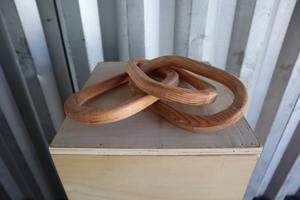 Pulseras de Madera Hechas a Mano Estilo Vintage para Mujer, Diseño Clásico Religioso, Cadena de Moda para Boda o Aniversario - Product Image 2