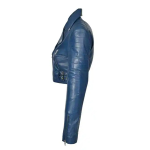New Design Women Leather <b>Jacket</b> High Quality <b>Ladies</b> Women Leather <b>Jacket</b> For Sale Customized Color And Sizes - Product Image 2