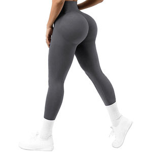 Leggings de sport pour femmes, sans couture, tie-dye personnalisé, extensibles, compressifs, pour yoga et fitness - Product Image 6