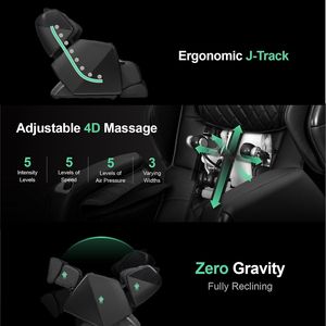 Fauteuil de massage intelligent électrique de haute qualité avec commande vocale IA, moderne, portable, pour la maison, capsule spatiale à corps entier, zéro gravité, haute technologie - Product Image 3