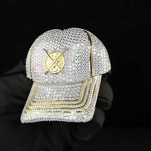 Custom Iced Out <b>Memory</b> 3D Cap Necklace Hip Hop Custom Photo <b>Locket</b> Fine Jewelry Pendants & Charms - Product Image 2
