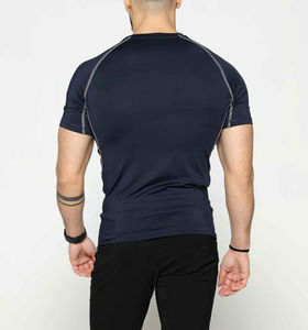 Camiseta Deportiva de Compresión para Hombre, Nueva, de Manga Larga, Tejida, Transpirable, Ecológica, para Primavera, de Alta Calidad, para Gimnasio y Running - Product Image 3