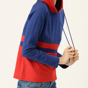Customized Unisex Hoodie <b>Women's</b> Solid Color <b>Long</b> Sleeve Sport Gym Drop Shoulder <b>Hoodies</b> <b>For</b> <b>Woman</b> - Product Image 3