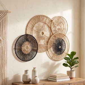 Escultura Floral de Pared de Papel Hecha a Mano ViettimeCraft, Decoración Art Deco para el Hogar y la Sala de Estar - Product Image 4