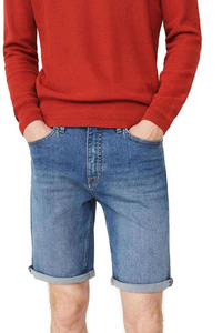 Shorts amples rétro pour homme en coton/polyester respirant délavé, taille mi-haute, avec cordon de serrage, personnalisables avec logo, style streetwear et skateboard - Product Image 4