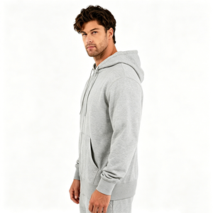 Sudadera con Capucha Personalizada con Pedrería, 100% Algodón, Unisex, Sólida, de Invierno, Holgada, con Bolsillos, Transpirable, 550 Gramos, Gruesa - Product Image 6