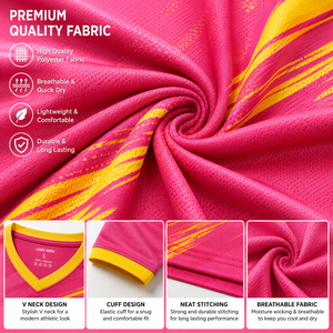 Ensemble d'uniformes de football personnalisés pour hommes adultes, maillot de football respirant haute performance, short assorti, 100% polyester - Product Image 5