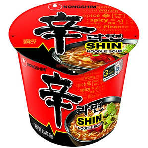 Nongshim Shin Ramyun Nouilles Instantanées Halal - Lot de 40 - Ramen Coréen à Fort Rendement pour Supermarchés et Vente en Ligne Halal - Product Image 1