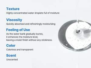 S.NATURE AQUA SQUALANE SERUM 50mL Sérum hydratant profond pour le visage, contrôle du sébum, soin coréen, apaisant, calmant, resserre les pores - Product Image 3