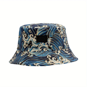 Unisex Casual Winter Thickening Puffer Bucket Hat Breathable Short-Edged <b>Plain</b> Color Daily Beach Fishing Outdoor Sun Protection - Product Image 3