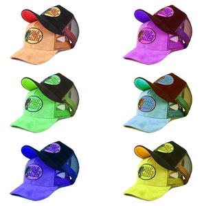 Casquette Trucker Unisexe 6 Panneaux en Maille, Chapeau de Baseball Ajustable Couleur Unie Décontracté Printemps-Été Respirant Taille Adulte - Product Image 4