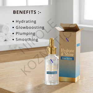 เซรั่มบำรุงผิวหน้า Hydrate & Shine เซรั่มบำรุงผิวหน้าสูตรเข้มข้นเพื่อผิวเปล่งปลั่ง เรียบเนียน ชุ่มชื้น บางเบา ใช้ได้ทุกวัน - Product Image 3
