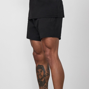 Shorts de sport d'été pour hommes en tissu éponge de coton, shorts de course personnalisés, shorts décontractés pour hommes - Product Image 3