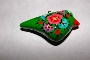 Adornos de Pájaros Coloridos Hechos a Mano, Tamaño Mediano, Decoración Colgante, Estilo de Dibujos Animados, Manualidades de Plástico, Decoración para Árbol de Navidad - Product Image 6