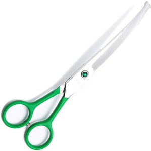 High Quality Stainless Steel <b>Dog</b> Grooming <b>Scissors</b> Curved Pet Hair Shear - Product Image 3
